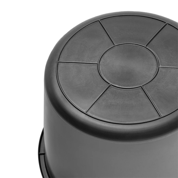 maltarka okrogla 65l pe plastična, črna maltarka okrogla 65l pe plastična, črna