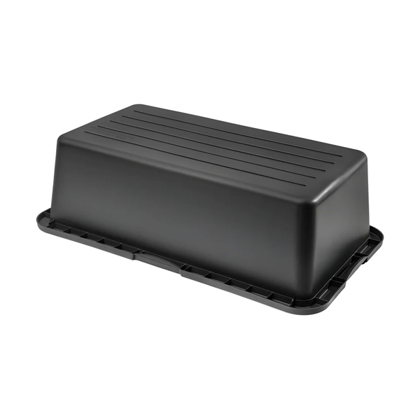 maltarka pravokotna 60l pe plastična, črna maltarka pravokotna 60l pe plastična, črna