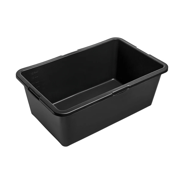 maltarka pravokotna 60l pe plastična, črna maltarka pravokotna 60l pe plastična, črna