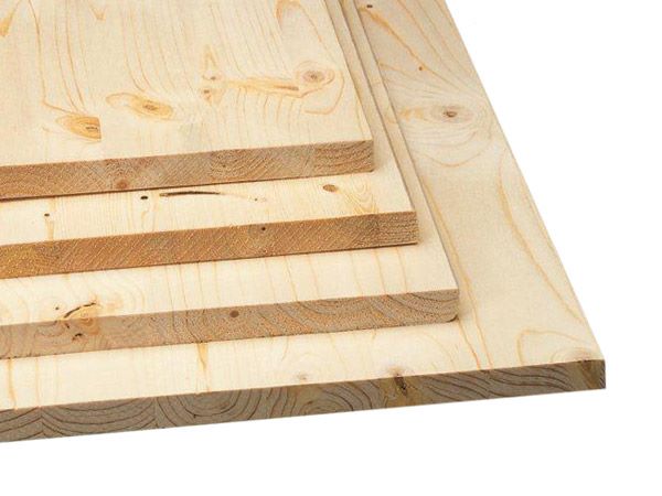 masivna lesena plošča lepljena 1000x200x18mm natur
