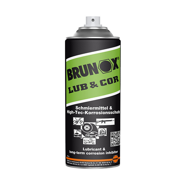 MAZIVO IN ZAVIRALEC RJE BRUNOX LUB & COR 400ml SPREJ | Topdom