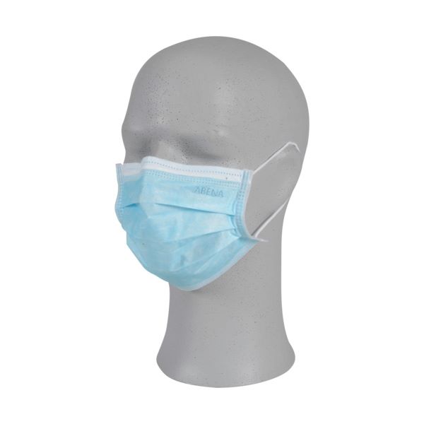 medicinska obrazna maska 3-slojna tip iir 50kos modra