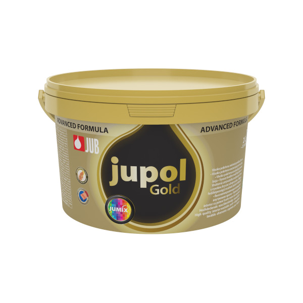 notranja zidna barva jupol gold bela 1001 2l, jub