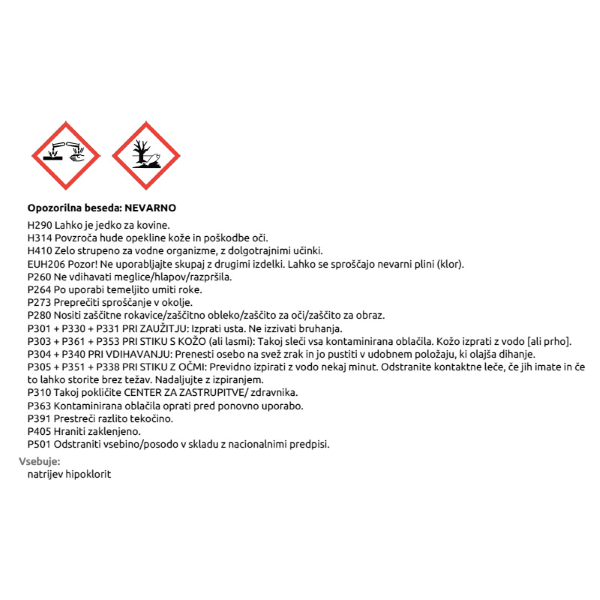 odstranjevalec plesni in alg clox 500ml z razpršilko