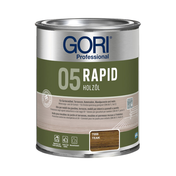 olje za les gori 05 rapid holz-öl 0,75l tik