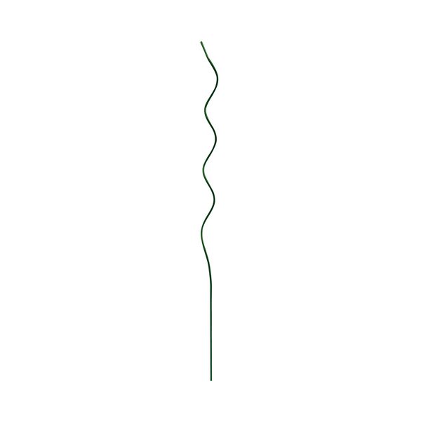 opora spiralna za rastline 110cm jeklena, zelena