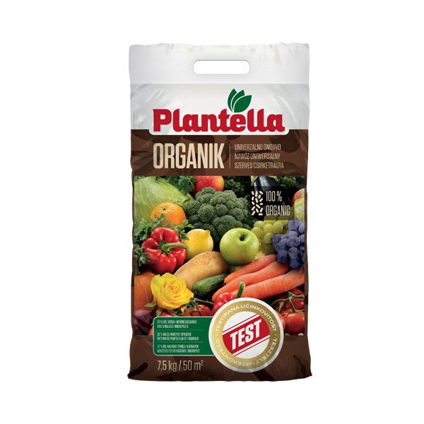 organsko gnojilo plantella organik 7,5kg univerzalno