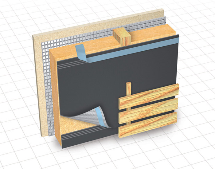 paroprepustna uv fasadna folija delta fassade 50 plus 270g 1,5x50m