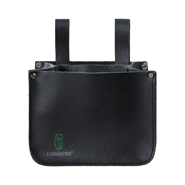 pasna torbica za žeblje, 2 predala, usnjena, leibwächter