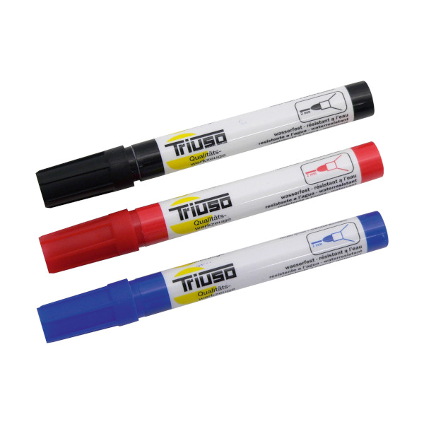 permanentni marker 2mm 3-delni set, triuso