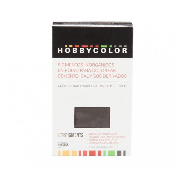 pigment za barvanje malte hobbycolor črni 0,8kg