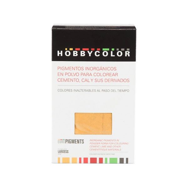 pigment za barvanje malte hobbycolor oker 0,4kg