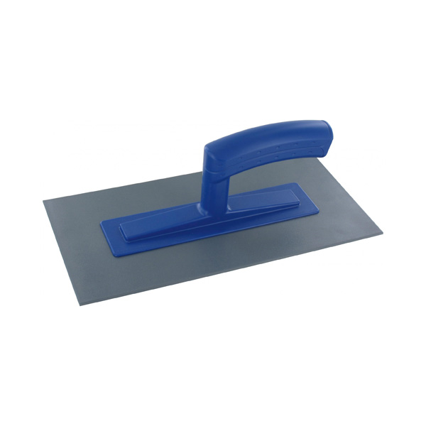 plastična gladilka za omet 3mm 14x28cm modra, triuso