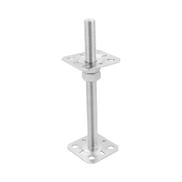 podstavek za steber z nogo 80x80mm, višinsko nastavljiv 250mm, pocinkan podstavek za steber z nogo 80x80mm, višinsko nastavljiv 250mm, pocinkan