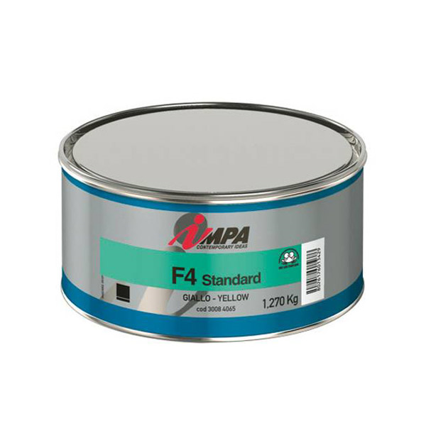 poliesterski kit za kovino impa f4 standard 0,8kg s trdilcem
