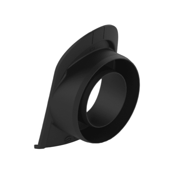 pp cevni priključek dn75 / dn110 za lovilec neo 30x30cm črn pp cevni priključek dn75 / dn110 za lovilec neo 30x30cm črn