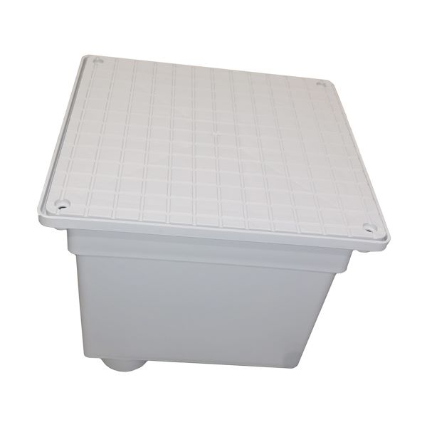 pp jašek s pokrovom 25x25cm za elektriko, z vijaki