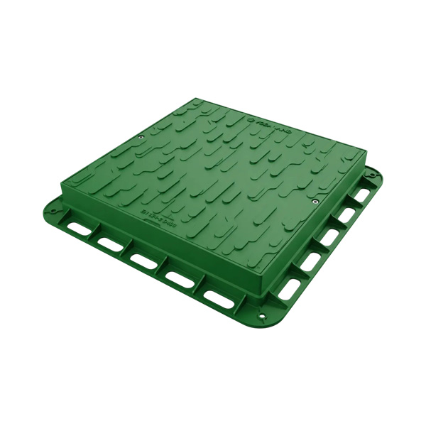 pp pokrov in okvir 43x43cm (60x60cm) a15, z zaklepom, zelen