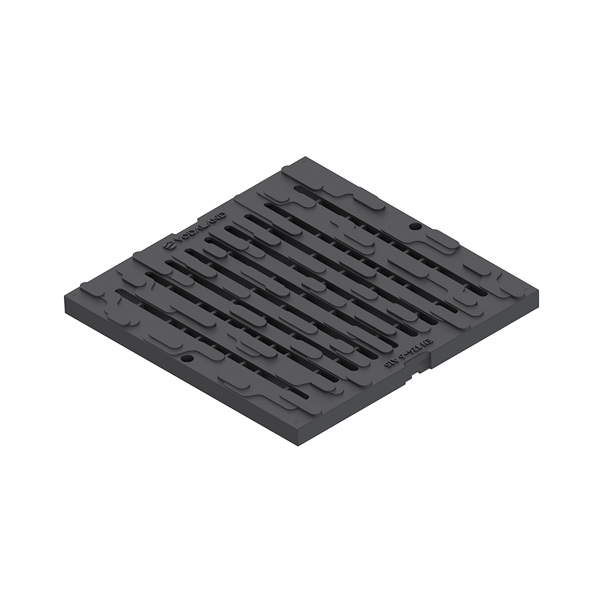 pp rešetka za jašek base 40x40cm a15, črna