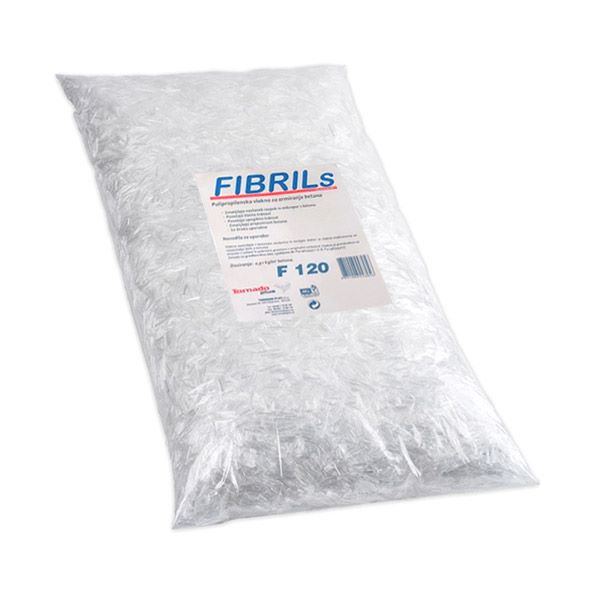 pp vlakna za beton fibrils f120 0,90kg