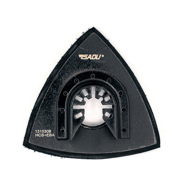 pritrdilna plošča z ježkom 93mm trikotna, za brusni papir, inox, sadu pritrdilna plošča z ježkom 93mm trikotna, za brusni papir, inox, sadu