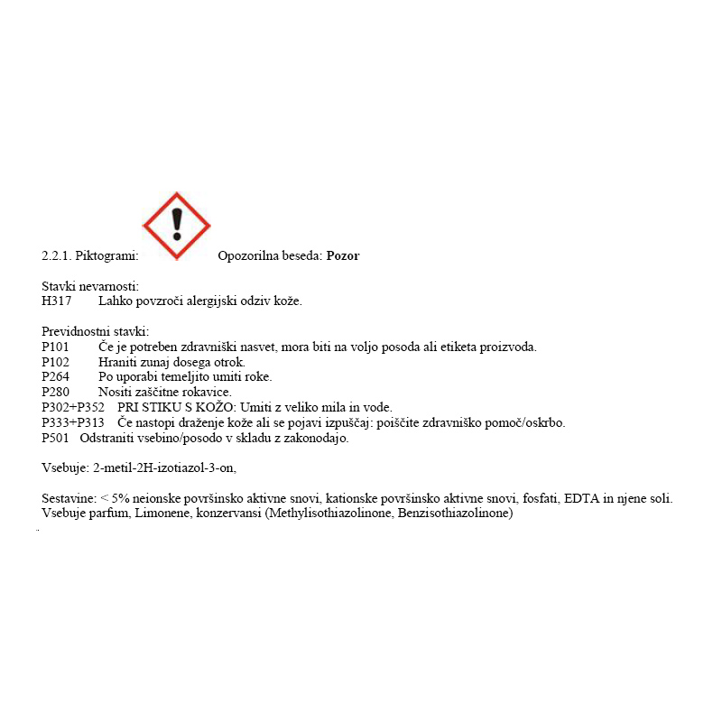 razmaščevalec površin stelex lemon 750ml
