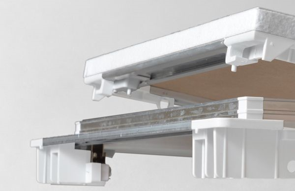 revizijska vrata alu 800x800mm s tesnilom in mavčno ploščo 13mm