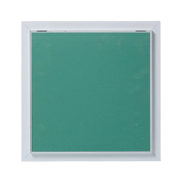 revizijska vrata alu bela 300x300mm z mavčno ploščo 13mm