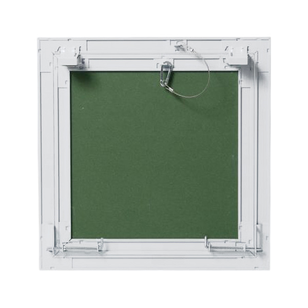 revizijska vrata alu bela 300x300mm z mavčno ploščo 13mm