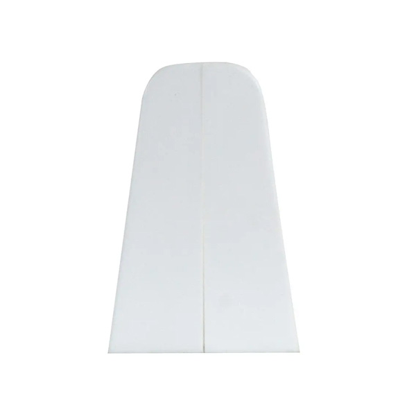 robni konec za zaključno talno letev, bel