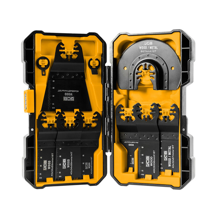 set potopnih rezil za multifunkcijsko orodje, 8-delni, jcb set potopnih rezil za multifunkcijsko orodje, 8-delni, jcb