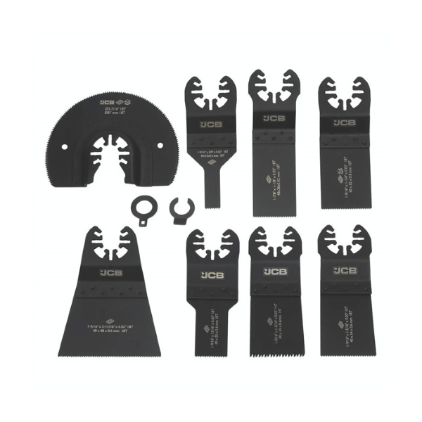 set potopnih rezil za multifunkcijsko orodje, 8-delni, jcb set potopnih rezil za multifunkcijsko orodje, 8-delni, jcb