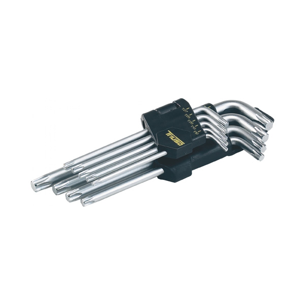set torx vijačnih ključev tx10-tx50, 9-delni, triuso