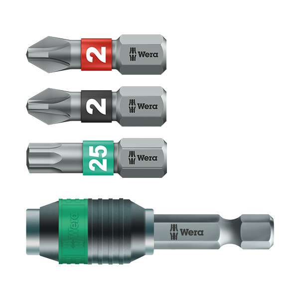 set vijačnih nastavkov in adapter wera bit-check bitorsion 1, 30-delni