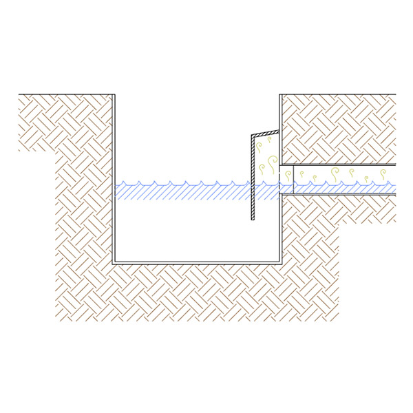 sifonska plošča za pp jašek 20x20cm