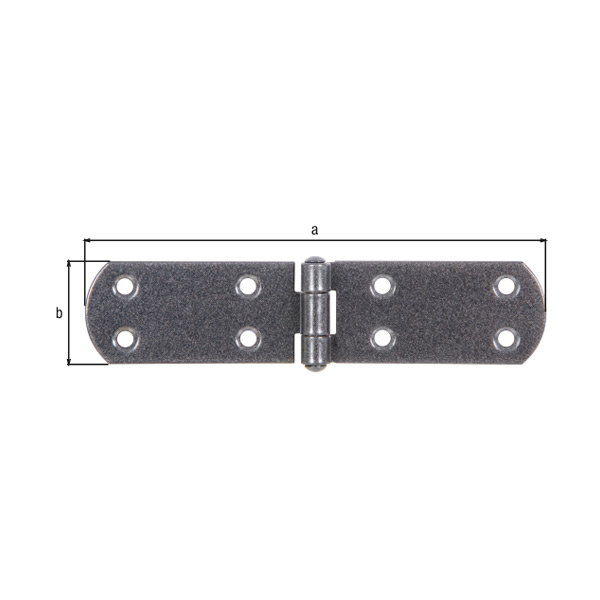 sklepna spona šarnir 156x35mm črna, duravis zaščita sklepna spona šarnir 156x35mm črna, duravis zaščita