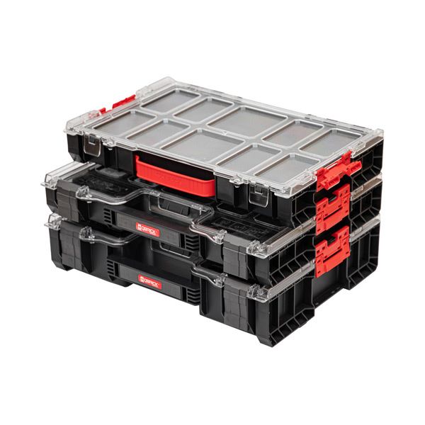 sortirni kovčki za orodje qbrick pro organizer, 3-delni set