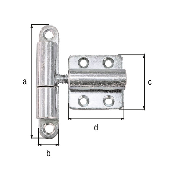 spona snemljiva 83x19mm nastavljiva, pocinkana