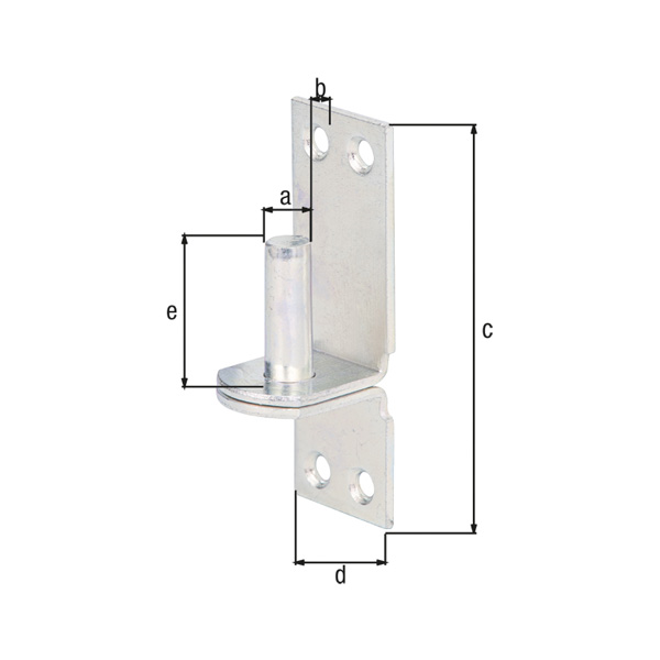 spona z nasadilom fi 10mm 10x90x30mm nosilec