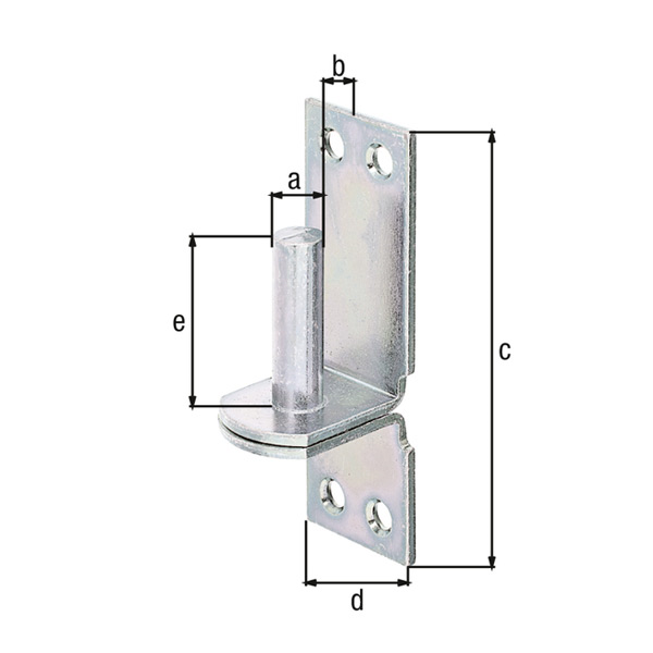 spona z nasadilom fi 13mm 11x100x35mm nosilec