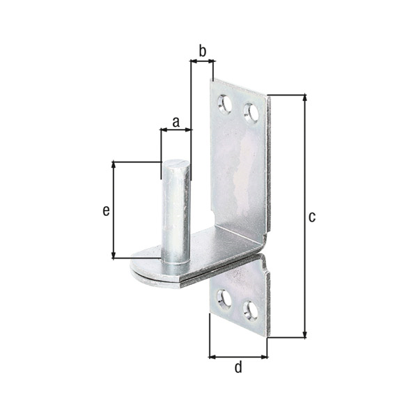 spona z nasadilom fi 16mm 28x113x40mm nosilec