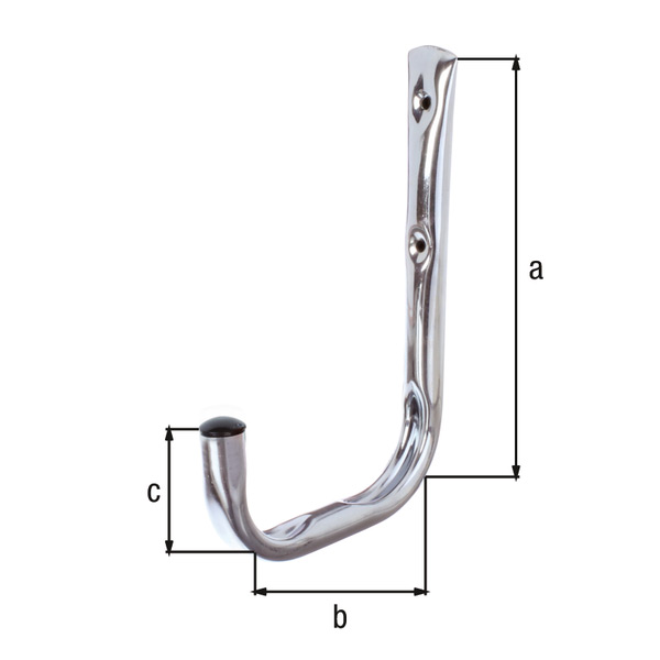 stenski kavelj 215x150x85mm 40kg pocinkan