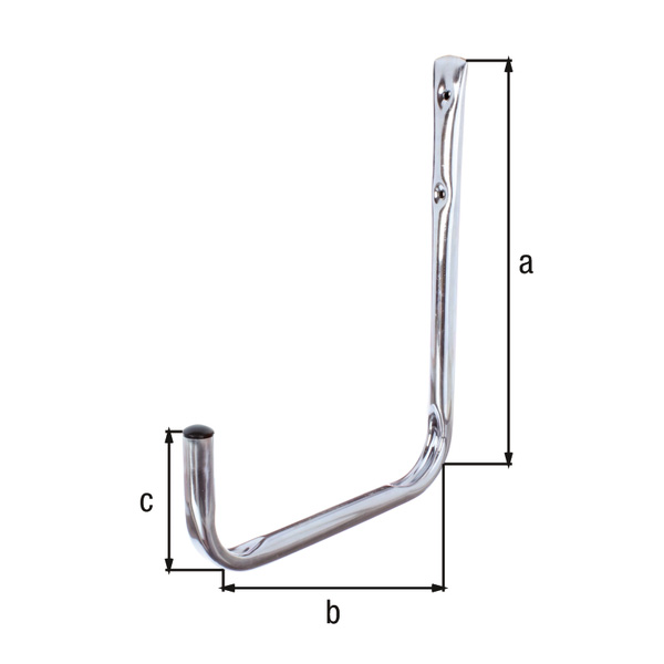 stenski kavelj 300x250x90mm 20kg pocinkan