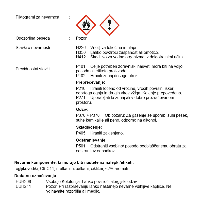 temeljna barva za kovino dekoria rdeča 0,75l