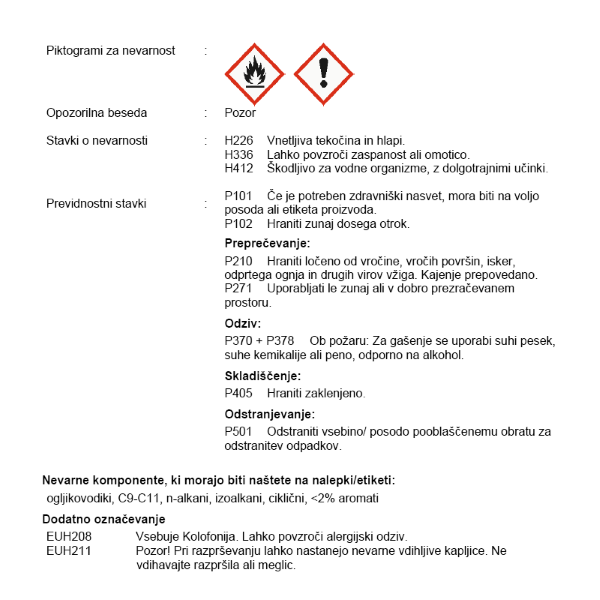 temeljna barva za kovino dekoria rdeča 0,75l