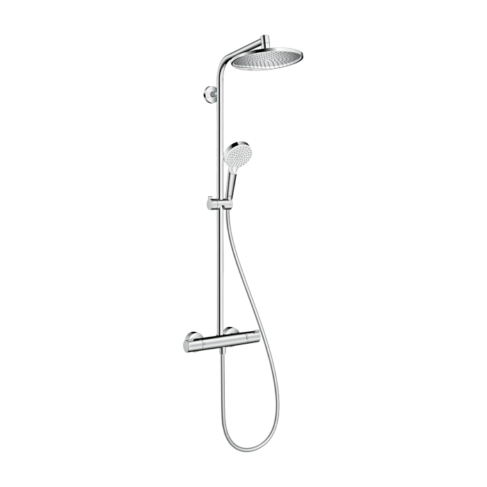 termostatski tuš set nadglavni crometta s 240 1jet, 27267000, hansgrohe