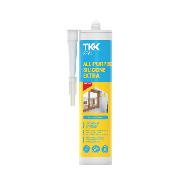 tesnilna masa tkk seal all purpose silicone extra 300ml siva