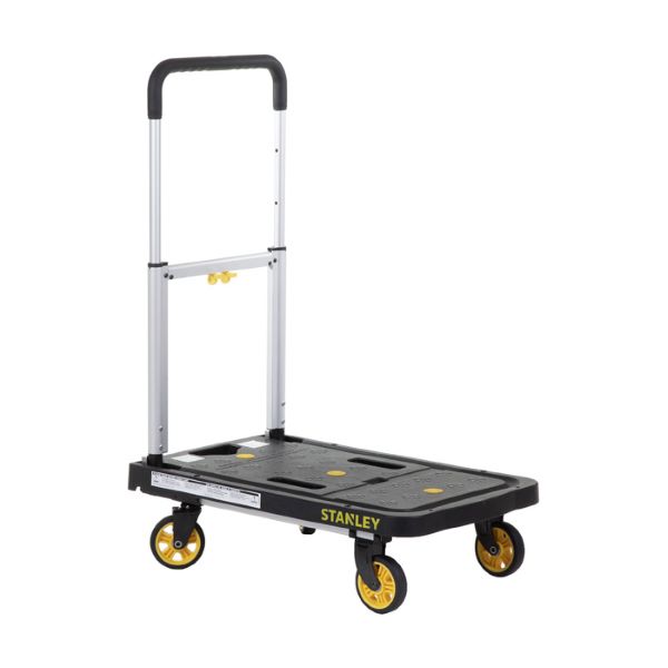 transportni voziček platformni 120kg teleskopski ročaj, stanley