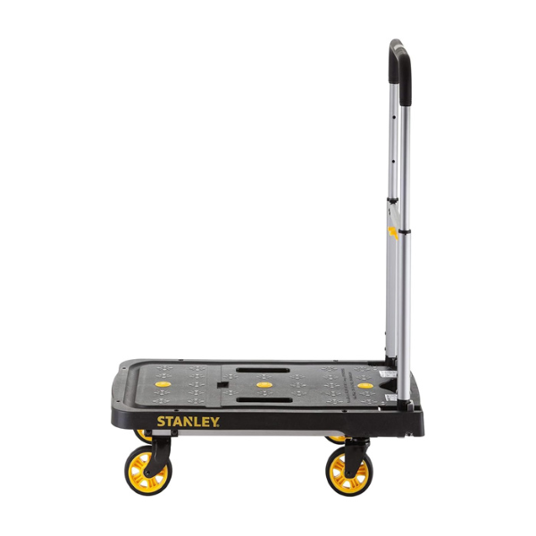transportni voziček platformni 120kg teleskopski ročaj, stanley