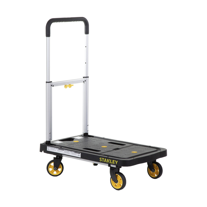 transportni voziček platformni 120kg teleskopski ročaj, stanley